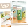 CHILDWEET 6 Tubes Car Tissue Cylinder Cartoon Pattern Tissue Boxes