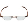 Visualites Vis2 VIS2TOR20 Rimless Reading Glasses, Tortoise, 48 mm