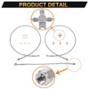 YMT Front Brake Line Kit 3line +2 inch Extended A-arms