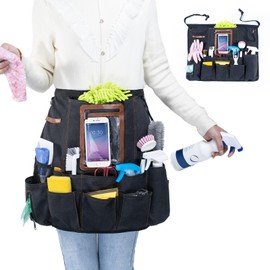 FRECOLSH Cleaning Apron for Housekeeping, Work Aprons for Women with Pockets for Cleaning Supplies,Tool Apron,Work Apron