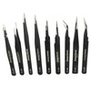 Lonely Binary 9-in-1 Precision ESD Tweezers Set Anti-Static Stainless Steel