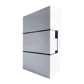 Heidemann Two-tone bell Ibis 8 V (receiver, volume 82 dB, pure white, doorbell, chime) 70169