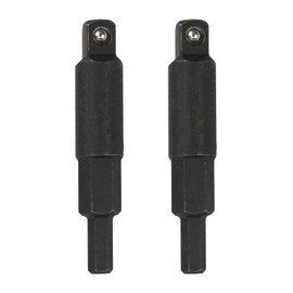 QQZ Service Wrench Hex Key Adapter 60609, for 3/16" & 5/16" hex valves, Fits All Conventional Hvac Units Outside of Minisplit King Valves, -2 Pcs