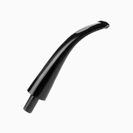 HEYSONG Accesorios para pipas de tabaco, boquilla de acrílico curvada y cónica para filtros de 3-7,2 mm (HSBE0017)