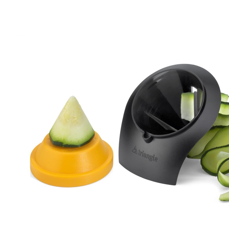 triangle Endless Spiral Cutter - Compact Stainless Steel Spiralizing Tool