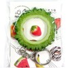 Coconut Accessories Food Sample Key Chain, Bitter Melon That Seems