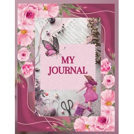 The Rose Tinted Reverie Colored Lined Page Journal - “For Thoughts Dipped in Daydreams”