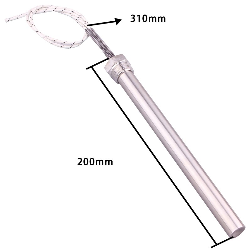 DERNORD 24V 600W Immersion Heater Submersible Water Heater Element Stainless