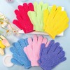 12pares Guantes Exfoliantes Ducha Baño Body Spa Fibra Unisex