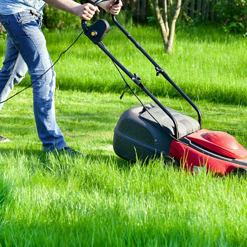 2 Stück Universal-Rasenmähergriff Rasenmäher Flügelmutter Schraube Bolzen Dreieck Griff Knauf