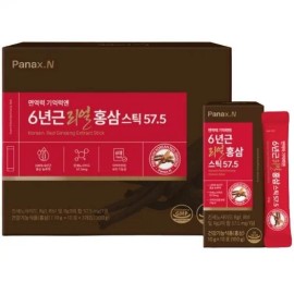 Huons N (Genuine) Huons Panaxen 6 year old real red ginseng stick 57.5 30 packs 1 box / (정품) 휴온스 파낙스엔 6년근 리얼 홍삼 스틱 57.5 30포 1박스