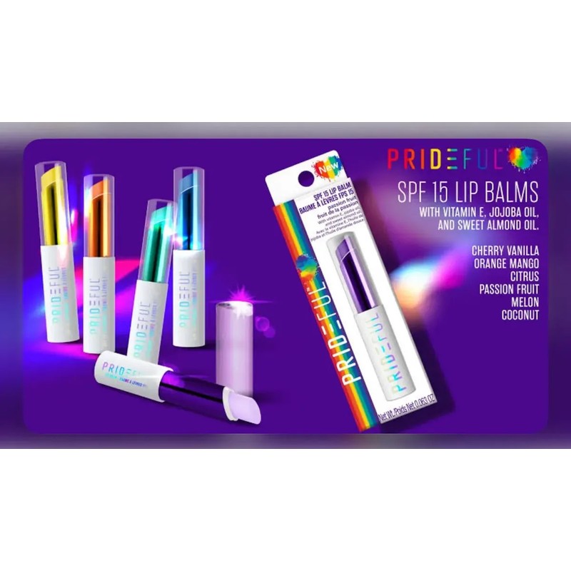 Bálsamo Para Labios Prideful Con Protección Solar 15, Citric
