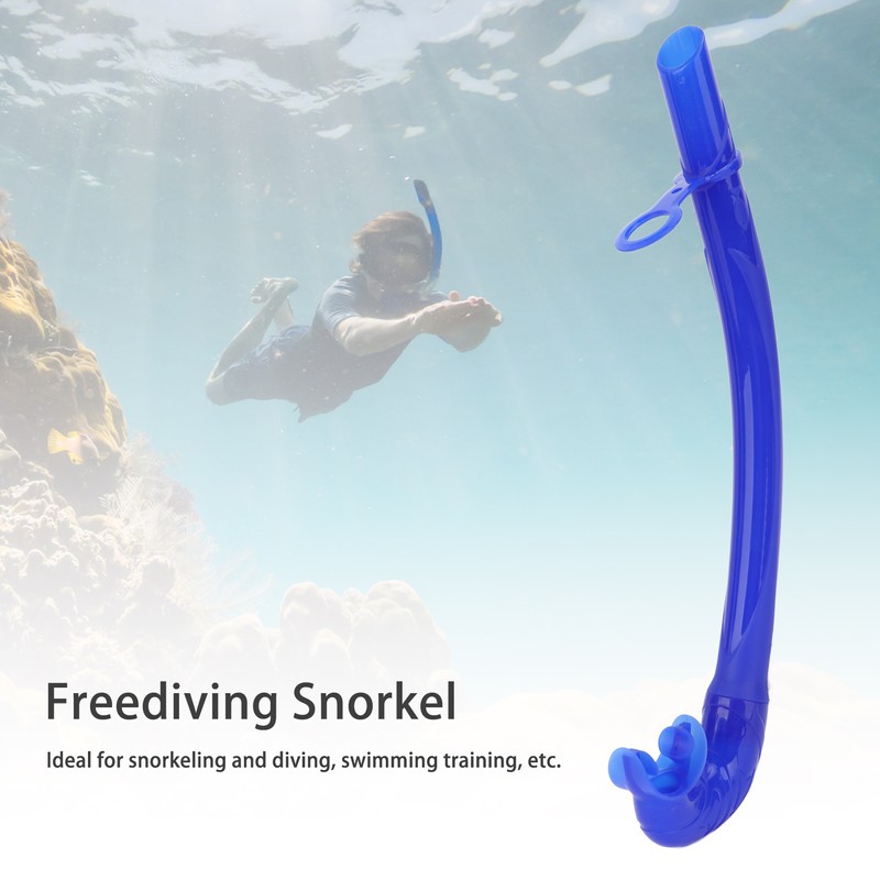 Diving Snorkel Foldable Odorless Silicone L Shape 38cm Soft Freediving