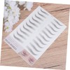 VICASKY 2pcs Artificial Eyebrow Transfer Stickers for Men Women Imitation