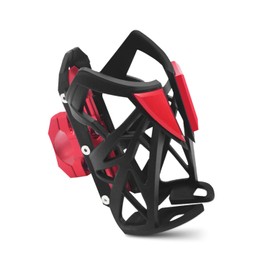 MFGZD Motorcycle Water Bottle Holder Drink Cup Holder for 55-78mm Diameter Bottles,15-33mm Universal Handlebar Bike Cup Holder 360 ° Rotation Fit for Harley ATV Scooter Bike Stroller Wheelchair,Red