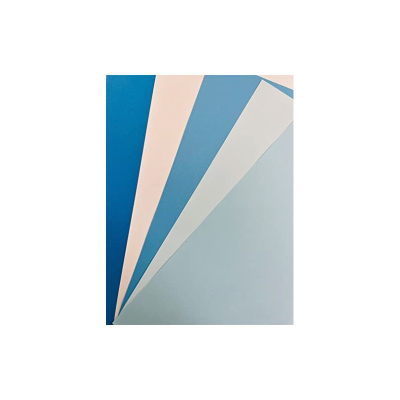 Dalton Manor A4 Coloured Paper 100 Sheets 80gsm - Blue