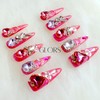 [GLORS] Luxury Press-On Nails, Pink Glitter False Nails with Rhinestones