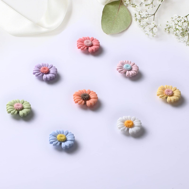 RHINOCATS Fridge Magnets, Strong Magnets, Daisy Magnets, Strong 8 Colors,