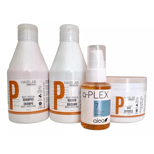 Salerm Kit Salerm Multi Proteínas Hair Lab + Aceite A-plex #7
