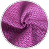 S&W SHLAX&WING Fuchsia Men's Necktie, Silk, Plain, Purple, Wedding, 8cm