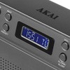 Akai A60013G Portable DAB Radio Alarm Clock with LCD Screen