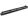 kenable Patch Panel Cat5e RJ45 19 inch Rack Mountable 24