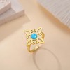 Dreamtimes Witch Knot Ring for Women Witches Knot Open Ring
