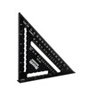 Mecurate 7 Inch Heavy-Duty Aluminum Alloy Triangle Rafter Square, Durable