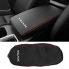 LEXLEY Armrest Box Cover Center Console Pad Waterproof Anti-Scratch Leather