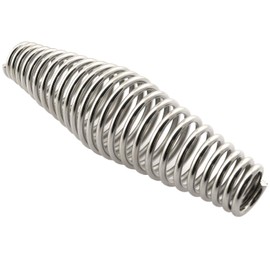 LQ Industrial Stainless Steel BBQ Heavy Duty Cool Touch Stove Smoker Spring Handle Coil Grip