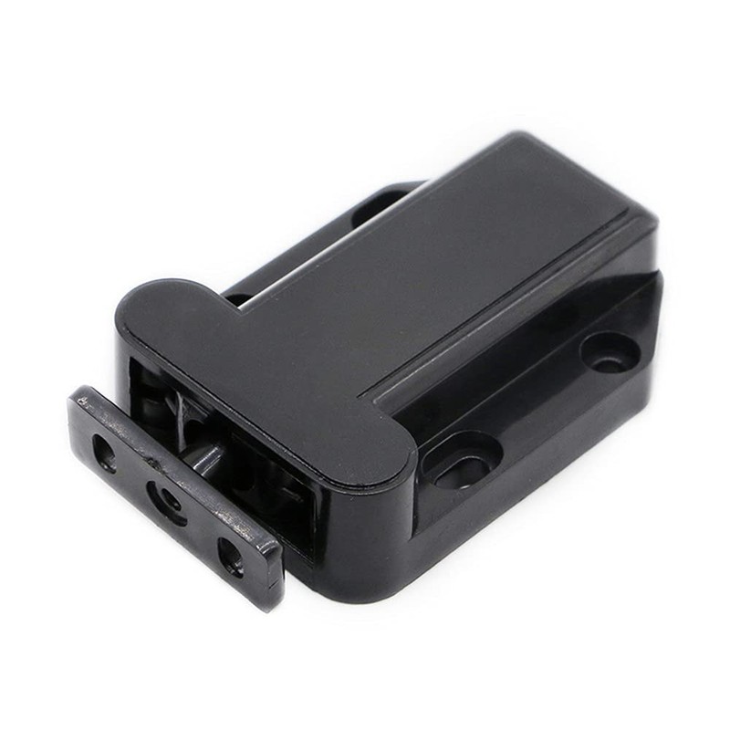 ANCLLO 2pcs Non-Magnetic Push to Open Catch Lock Drawer Cabinet