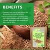 Jiva Organics Organic Coriander Seeds Whole 1.25 Pound Bulk Bag