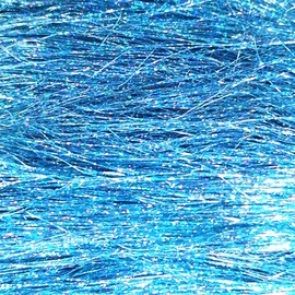 Hair Tinsel Extensions Light Lake Blue Colorful Glitter Tinsel Hair Kit Heat Resistant 42 Inch Sparkling Fairy Hair Accessories for Women Kids Girls 8 Pcs