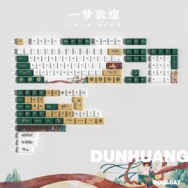 Soul Cat [Soul Cat] A Dream of Dunhuang Keycap Set Dye-Sub PBT | NOT GMK