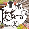 FLORWOD 2pcs Plant Hangers Outdoor Heavy Duty for Wall 10