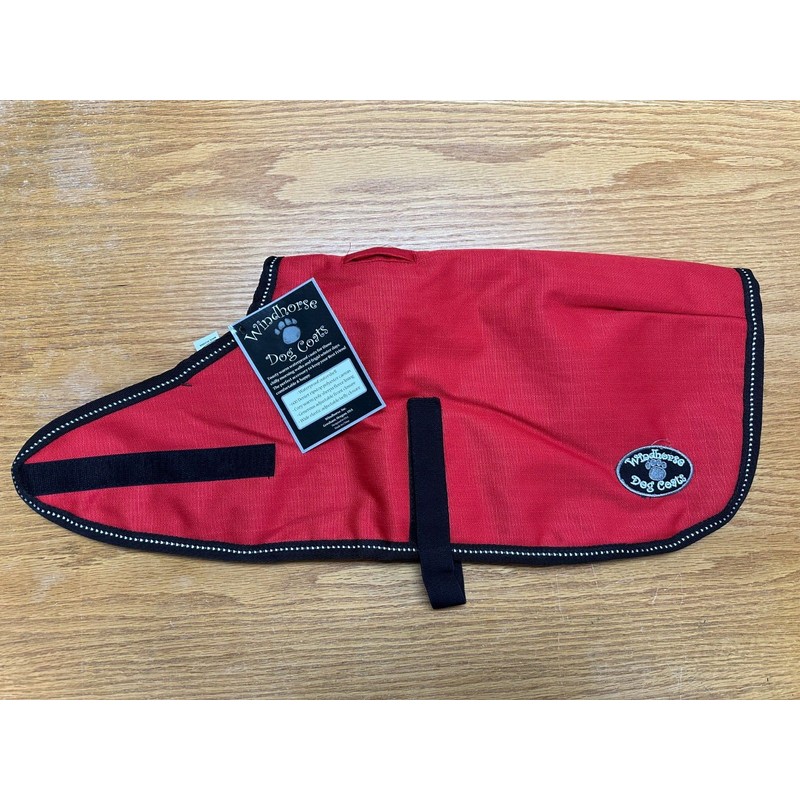 Windhorse Red Small 600 Denier Dog Coat Sherpa Lined *NEW
