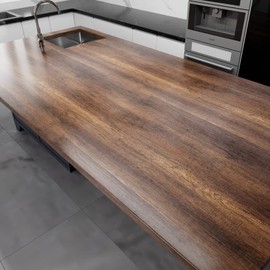 Decotalk 3ft x 16.5ft Large Wood Countertop Contact Paper Wood Grain Contact Paper Peel and Stick ContactPaper Woods Peel and Stick Wallpaper Removable Renter Friendly Wallpaper Woods Vinyl Wrap