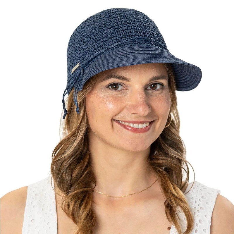 Seeberger Norderney Women's Sun Hat 57 cm (Manufacturer Size: One