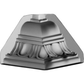 Ekena Millwork MIC03X02EG 3 1/8" P X 2 3/4" H Inside Corner for Molding MLD02X03X04EG