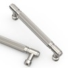 Asidrama 10 Pack 5 Inch(128mm) Brushed Satin Nickel Cabinet Pulls