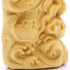 Asuniko Kwan-yin Bodhisattva Wood Carving, Tsuge Plant, Boxwood, Buddha Statue,