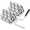 Paint Roller Covers, 20 Pack 6 Inch Microfiber Paint Roller