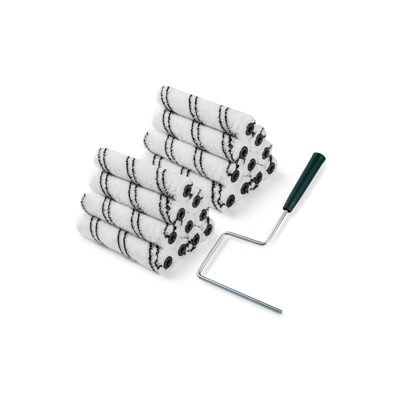 Paint Roller Covers, 20 Pack 6 Inch Microfiber Paint Roller