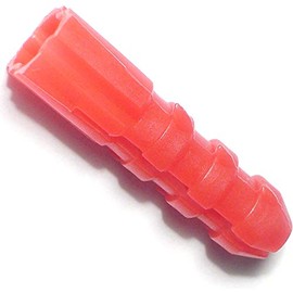 Hard-to-Find Fastener 014973304713 Ribbed Plastic Anchors, 16-18, Piece-100