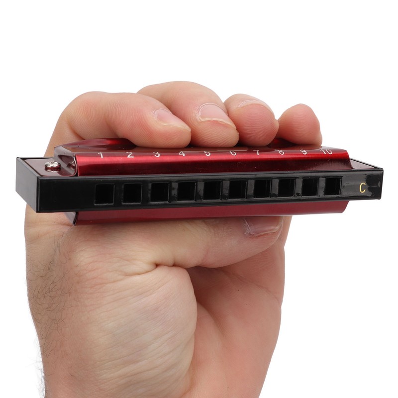 Harmonica C Key 10 Holes Diatonic Scale Mouth Organ Musical