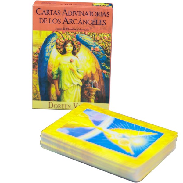 SEAFON Tarot Oráculo Cartas Adivinatorias De Los Arcángeles, Juegos De