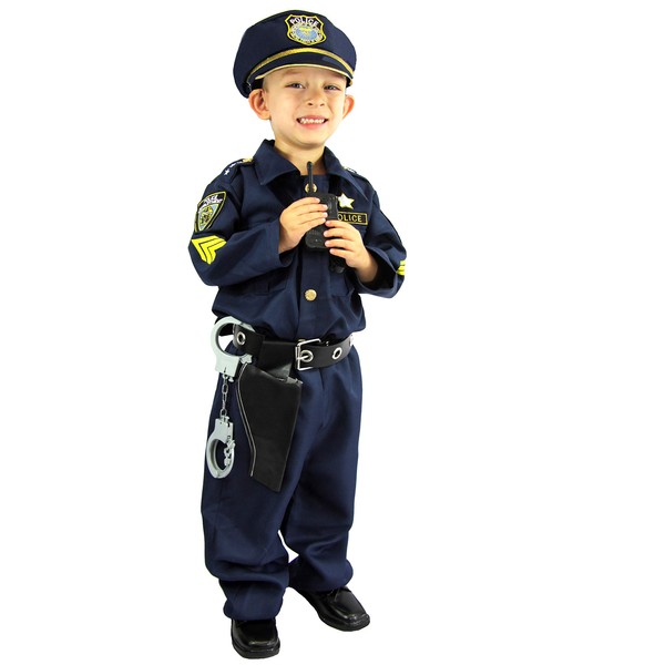 Joyin Toy Spooktacular Creations Deluxe Police Officer Costume and Role Play Kit.