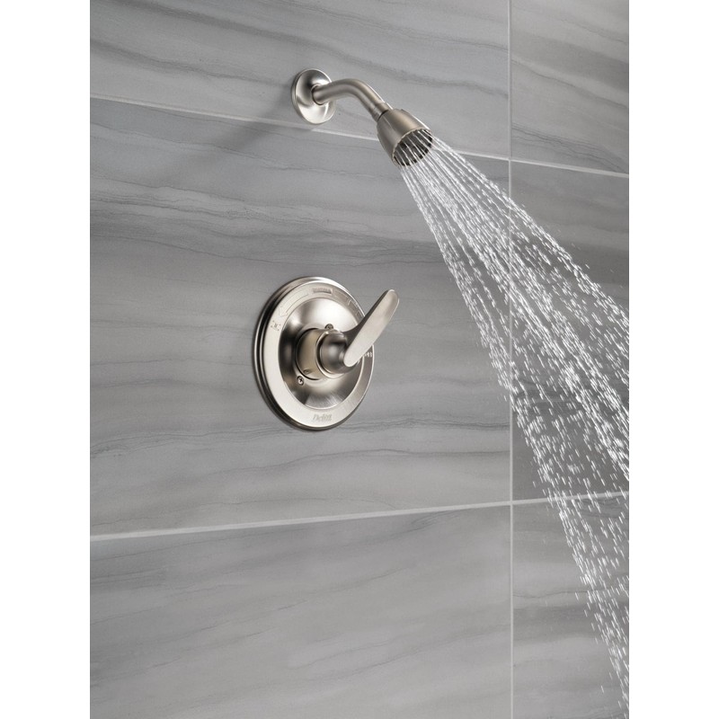Delta Foundations 13 Series 2-Spray Shower Faucet Set, Chrome Shower