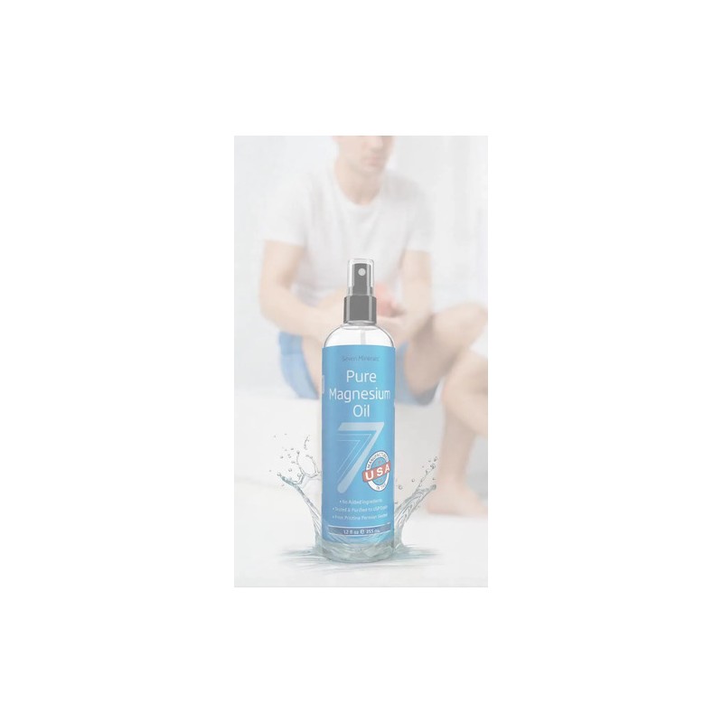 Aceite Puro De Magnesio Usp, Grande De 355 Ml Usa