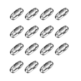 Cheeroyal 4.5mm Stainless Steel Replacement Vertical Roman Roller Blind Ball Chain Cord Connector Clips (15)